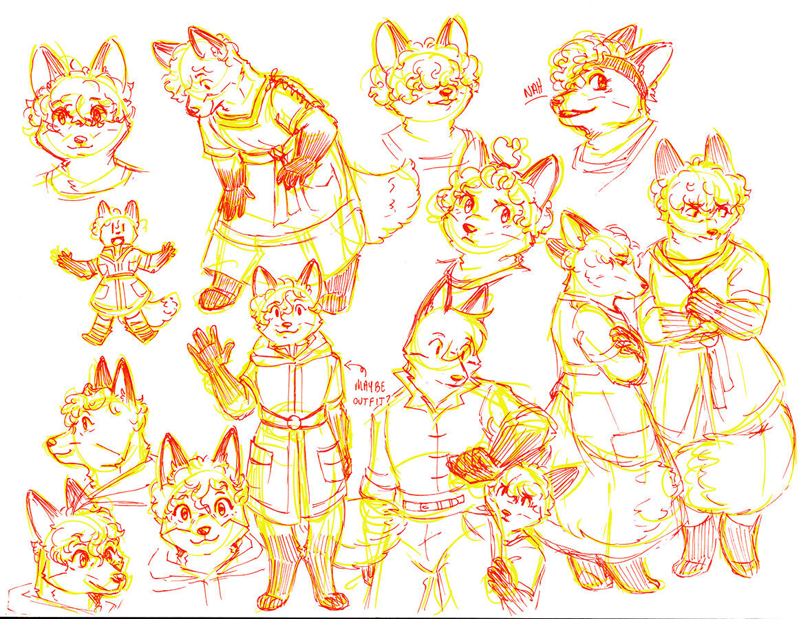 Trace Concept Sketches Trace Concept Sketches